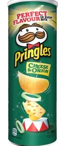 Čipsi Pringles ar sieru un sīp. 165g